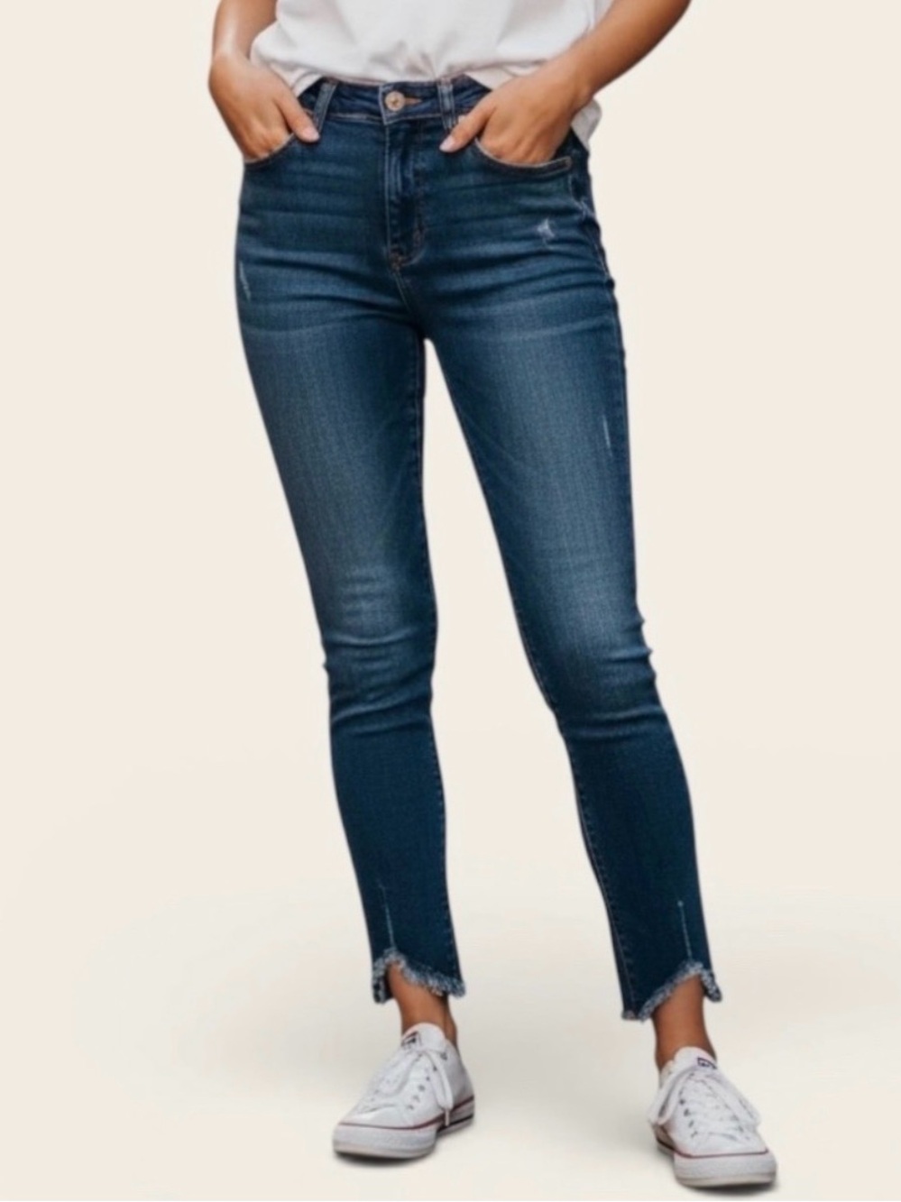 KUT From The Kloth Connie Ankle Skinny Dark Wash Jeans